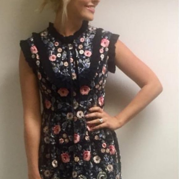 BHLDN Needle & Thread Dress fits size US 0 2 $599 - Picture 6 of 7